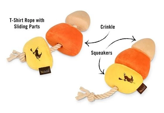 P.L.A.Y. Hondenspeelgoed Howling Haunts - Canine Corn 5 P.L.A.Y. Hondenspeelgoed Howling Haunts - Canine Corn - Afbeelding 3