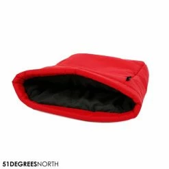 51 Degrees North Hondenslaapzak Storm Rood