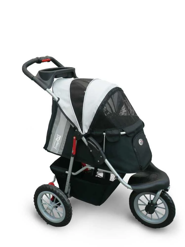 Innopet Hondenbuggy Comfort EFA Zwart 4 Innopet Hondenbuggy Comfort EFA Zwart - Afbeelding 2
