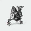 Innopet Hondenbuggy All Terrain Black-Silver -Hond winkel image 1135