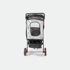 Innopet Hondenbuggy All Terrain Black-Silver -Hond winkel image 1138