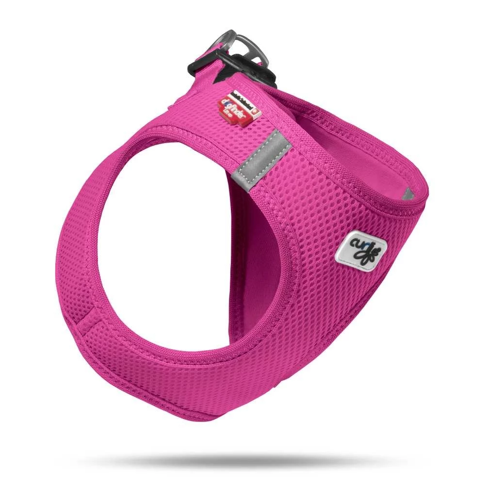 Curli Hondentuig Air-Mesh Harness Fuchsia 5 Curli Hondentuig Air-Mesh Harness Fuchsia - Afbeelding 3