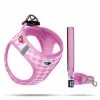 Curli Puppy Tuig & Riem Air Mesh Roze -Hond winkel image 1308