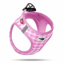 Curli Puppy Tuig & Riem Air Mesh Roze -Hond winkel image 1310