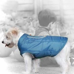 Kurgo Hondenjas Jacket Loft Blauw / Oranje -Hond winkel image 1405