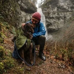 Ruffwear Regenjas Hond Sun Shower™ Midnight Blue -Hond winkel image 1424