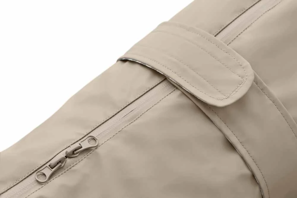 Hunter Regenjas Hond Milford Taupe 11 Hunter Regenjas Hond Milford Taupe - Afbeelding 9