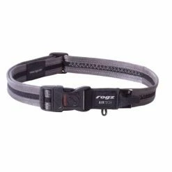 Rogz Hondenhalsband Airtech Classic Grijs