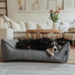 Hunter Orthopedische Hondenmand Merida Antraciet 15 Hunter Orthopedische Hondenmand Merida Antraciet -Hond winkel image 17