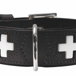 Hunter Hondenhalsband Swiss Zwart