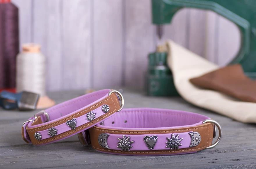 Maul Hondenhalsband Sissi Roze 3 Maul Hondenhalsband Sissi Roze