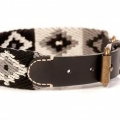 Buddys Hondenhalsband Peruvian Indian Zwart