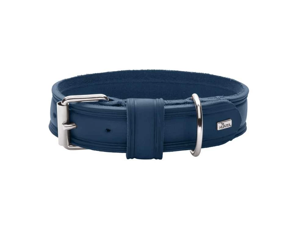Hunter Hondenhalsband Aalborg Rustica Blauw 3 Hunter Hondenhalsband Aalborg Rustica Blauw