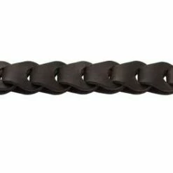 Hunter Hondenhalsband Solid Education Chain Donkerbruin -Hond winkel image 1856
