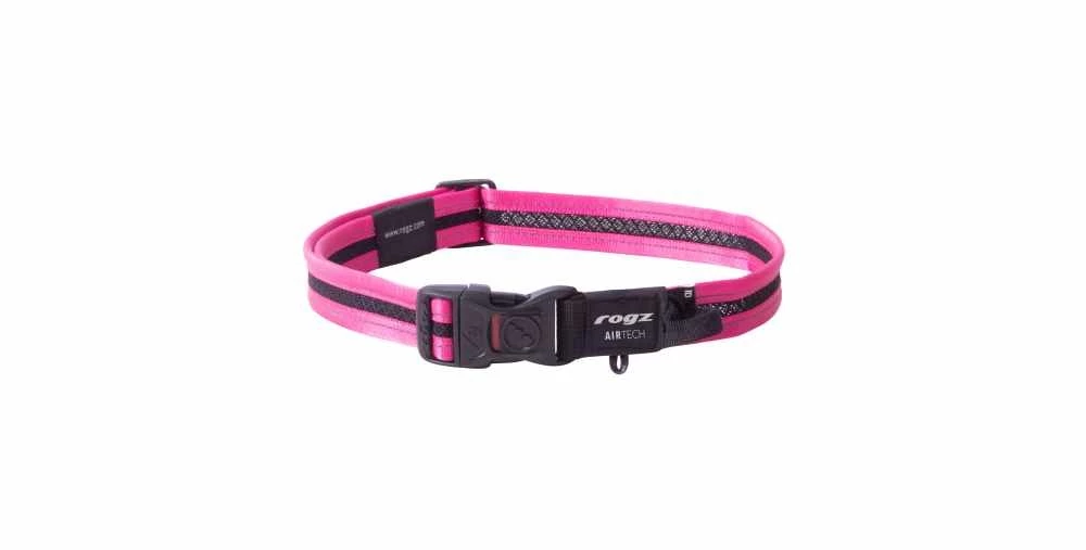 Rogz Hondenhalsband Airtech Classic Roze 3 Rogz Hondenhalsband Airtech Classic Roze