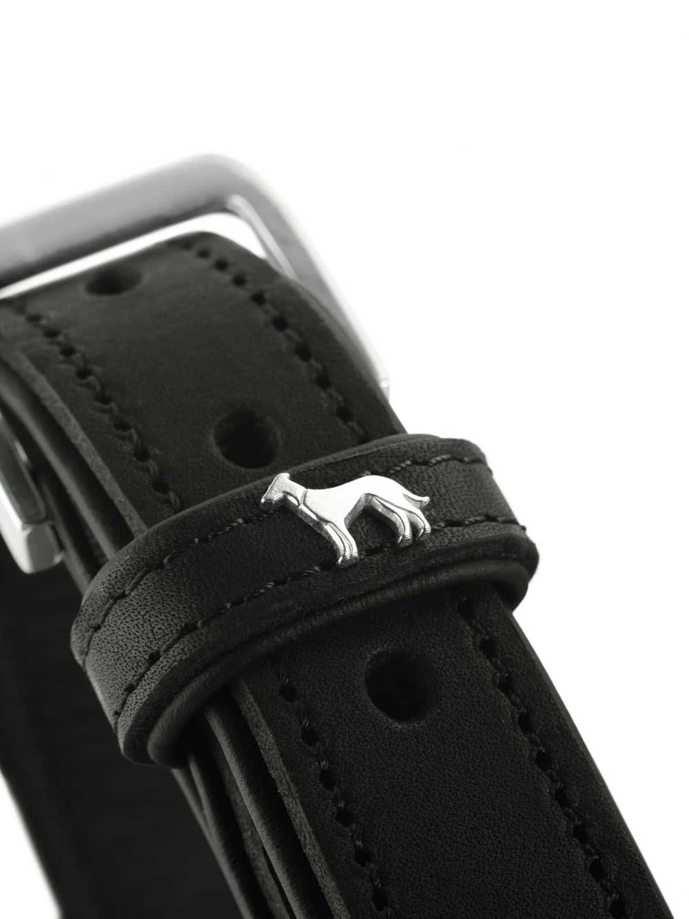 Hunter Hondenhalsband Larvik Zwart 4 Hunter Hondenhalsband Larvik Zwart - Afbeelding 2