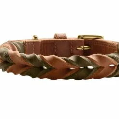 Hunter Hondenhalsband Solid Education Duo Cognac -Hond winkel image 2050