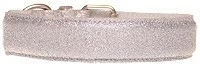 Doxtasy Hondenhalsband Glitter Silver