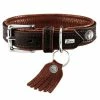 Hunter Hondenhalsband Cody Donkerbruin -Hond winkel image 2147