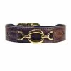 Hartman And Rose Hondenhalsband Hartman Verguld Beslag Donkerbruin -Hond winkel image 2161