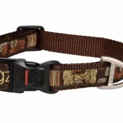 Rogz Hondenhalsband Mocha Bone