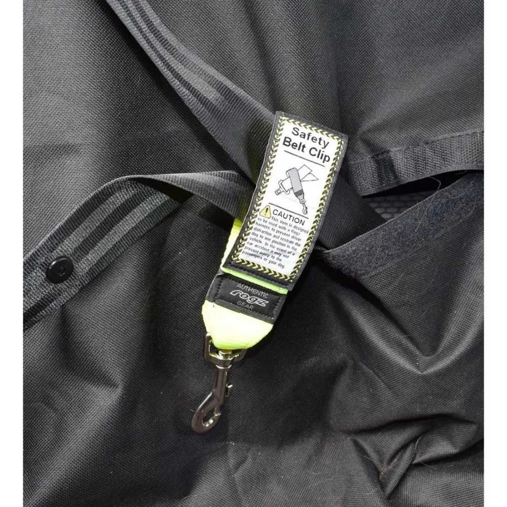 Rogz Veiligheidsriem Safety Car Belt Clip Geel 4 Rogz Veiligheidsriem Safety Car Belt Clip Geel - Afbeelding 2