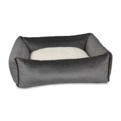 KONA CAVE Hondenmand Snuggle Cave Bed Grey Velvet 12 KONA CAVE Hondenmand Snuggle Cave Bed Grey Velvet -Hond winkel image 252