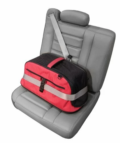 Sleepypod Hondendraagtas Air Strawberry Red 7 Sleepypod Hondendraagtas Air Strawberry Red - Afbeelding 5