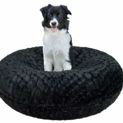 Bessie And Barnie Hondenmand Bagel Serenity Black