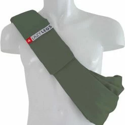 4LazyLegs Hondendraagtas Canvas Groen XS