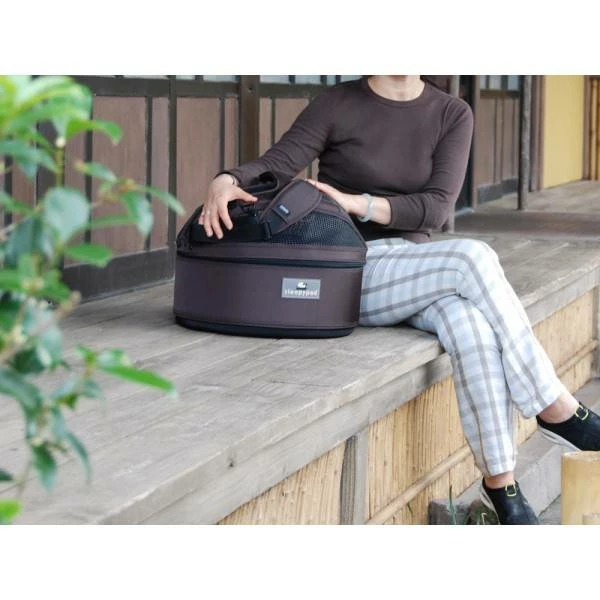 Sleepypod Draagtas Voor Huisdieren Medium Dark Chocolate 6 Sleepypod Draagtas Voor Huisdieren Medium Dark Chocolate - Afbeelding 4