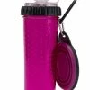 Dexas Snack Duo Met Travel Cup Fuchsia -Hond winkel image 2937