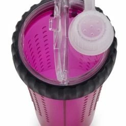 Dexas Snack Duo Met Travel Cup Fuchsia -Hond winkel image 2940