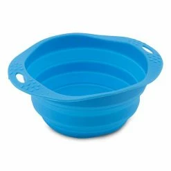 Beco Pets Drinkbak Of Voerbak Travel Bowl Blauw