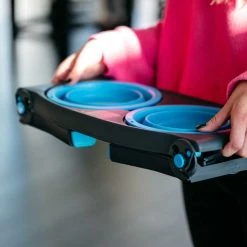 Dexas Adjustable Height Pet Feeder Pro Blue 8 Dexas Adjustable Height Pet Feeder Pro Blue -Hond winkel image 2956