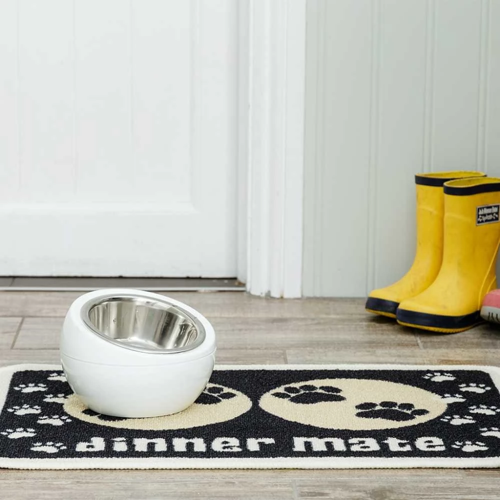 Pet Rebellion Voerbakmat Dinner Mate Zwart 3 Pet Rebellion Voerbakmat Dinner Mate Zwart