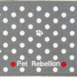 Pet Rebellion Voerbakmat Dotty Grey -Hond winkel image 2990