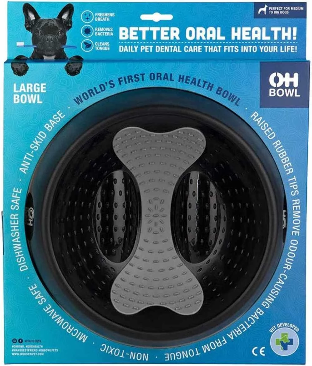 Lickimat OH Voerbak Zwart 5 Lickimat OH Voerbak Zwart - Afbeelding 3