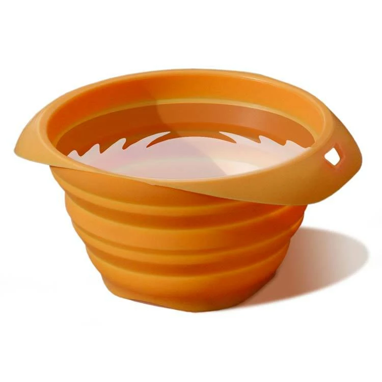 Kurgo Inklapbare Drinkbak Collaps-a-Bowl Oranje 4 Kurgo Inklapbare Drinkbak Collaps-a-Bowl Oranje - Afbeelding 2