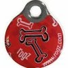 Rogz Instant ID Tag Red Bone -Hond winkel image 3141