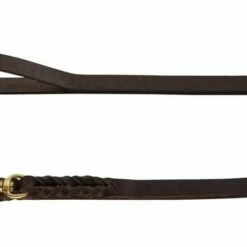 Hunter Verstelbare Hondenriem Sansibar Solid Bruin