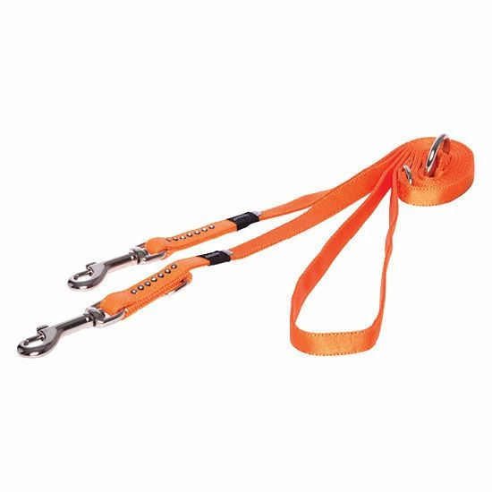 Rogz Hondenriem Multi Purpose Luna Oranje 3 Rogz Hondenriem Multi Purpose Luna Oranje