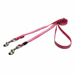 Rogz Hondenriem Multi Purpose Trendy Pink Bones