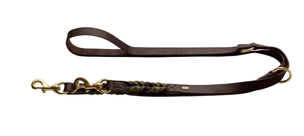 Hunter Verstelbare Hondenriem Solid Education Duo Bruin 3 Hunter Verstelbare Hondenriem Solid Education Duo Bruin