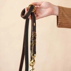 Hunter Verstelbare Hondenriem Solid Education Duo Bruin 10 Hunter Verstelbare Hondenriem Solid Education Duo Bruin -Hond winkel image 3380