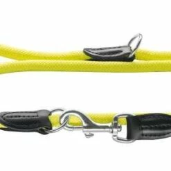 Hunter Verstelbare Hondenriem Freestyle Neon Geel