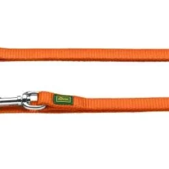 Hunter Verstelbare Hondenriem Nylon Oranje