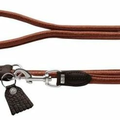 Hunter Hondenriem Round & Soft Cody Cognac