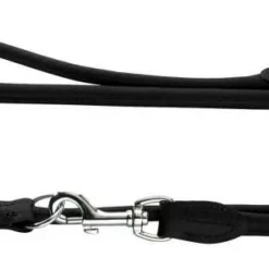 Hunter Hondenriem Round & Soft Elk Zwart