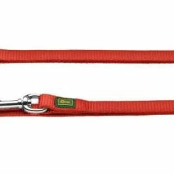 Hunter Verstelbare Hondenriem Nylon Rood